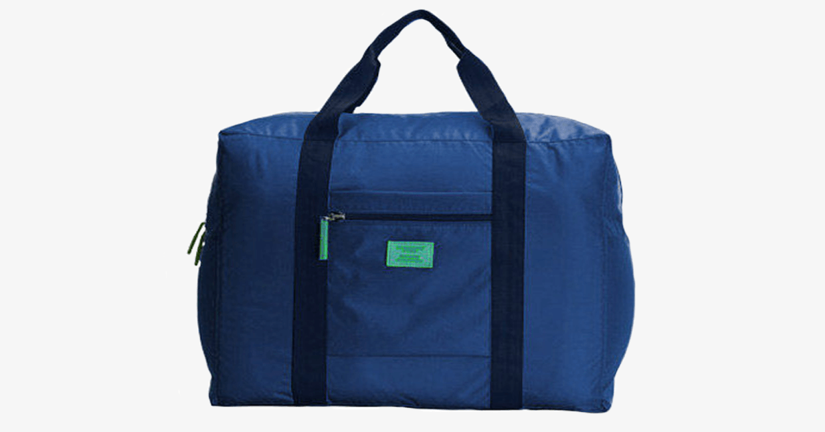 Foldable Travel Luggage - Made From Waterproof Tough Nylon with Durability - Handy Organiser - Suitable for Storage, 37 x 45