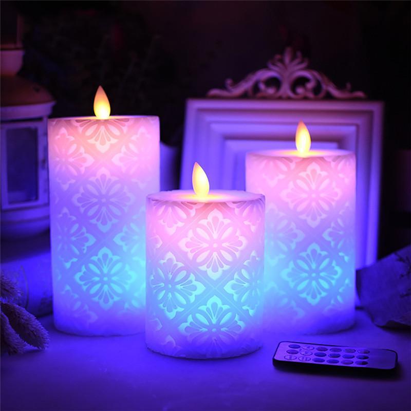 Flameless Electronic LED Candle Night Light