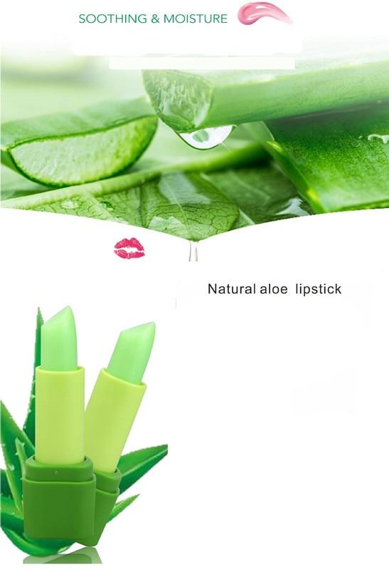 Color Changing Aloe Vera Lipstick