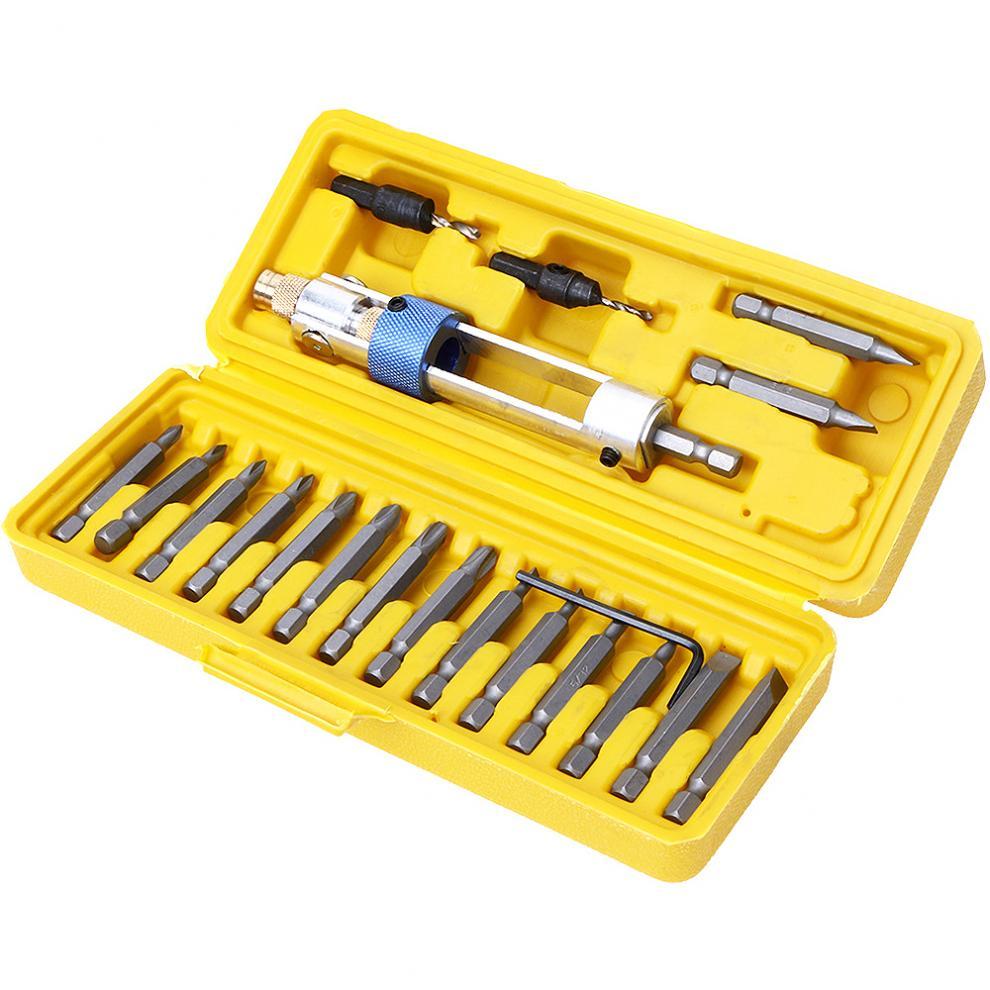 20 pcs Set Drill Flip Drive