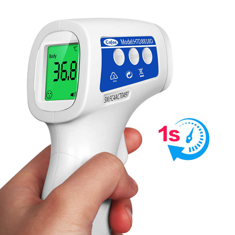 INFRARED THERMOMETER DEVICE- NON CONTACT - BODY TEMPERATURE - FOREHEAD