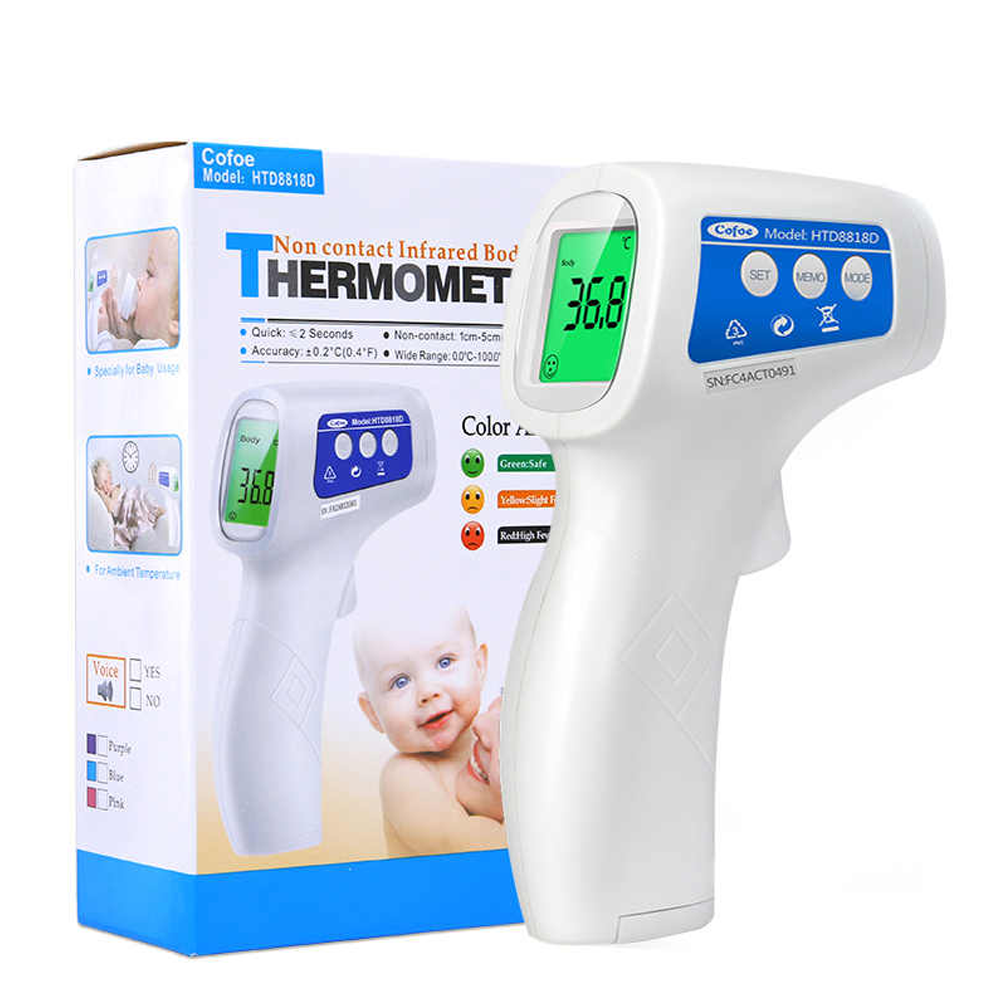 INFRARED THERMOMETER DEVICE- NON CONTACT - BODY TEMPERATURE - FOREHEAD