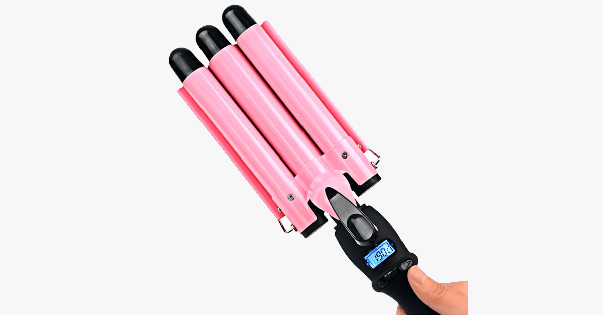 New Generation LCD Display Triple Barrel Curling Iron – The Best Way to Get Perfect Curls