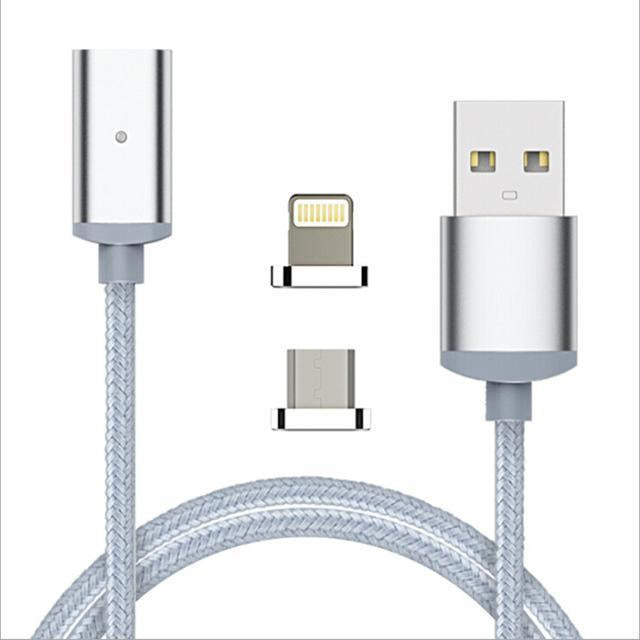 2.4A High Speed Charging Magnetic Cable for iOS & Android Devices