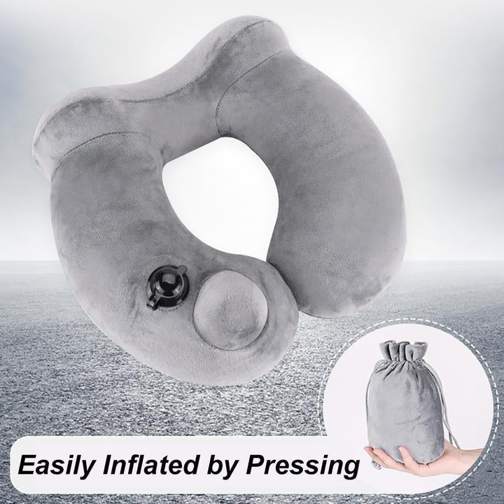 Inflatable U-Shaped Pillow
