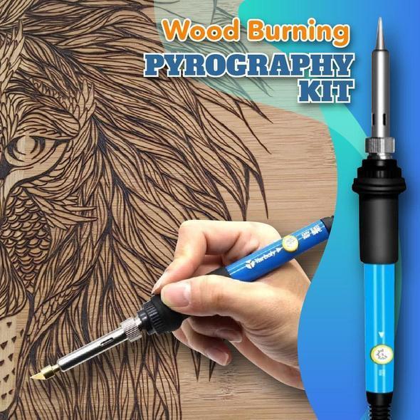 Pyrography Kit Injuries Wood Burning Pyrography Kit – moderntrendystore