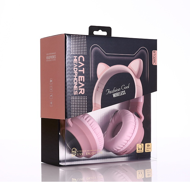 Wireless Cat Ear Headphones Bluetooth Headset