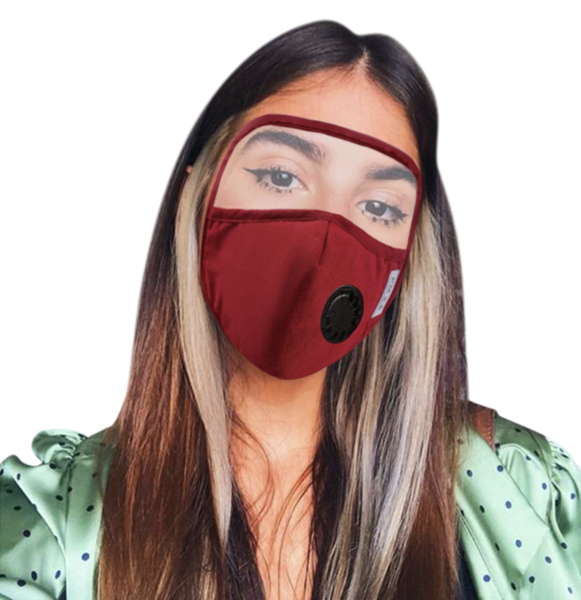 VerdeMasks™- Face Mask with Eyes Shield