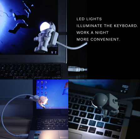 Astronaut USB LED Night Lamp