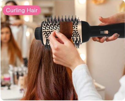 Gold Pro One-Step Hair Dryer Brush