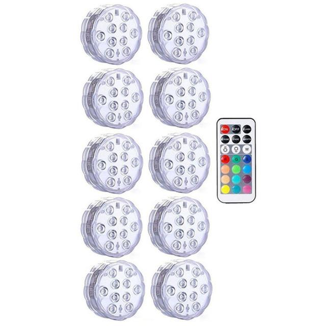 Submersible LED Pool Lights Remote Control