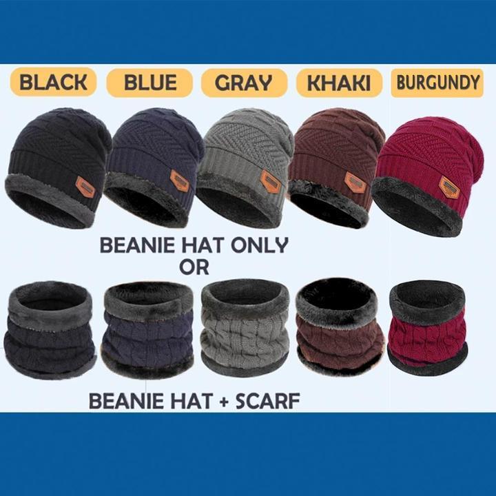 Beanie Hat Scarf Set