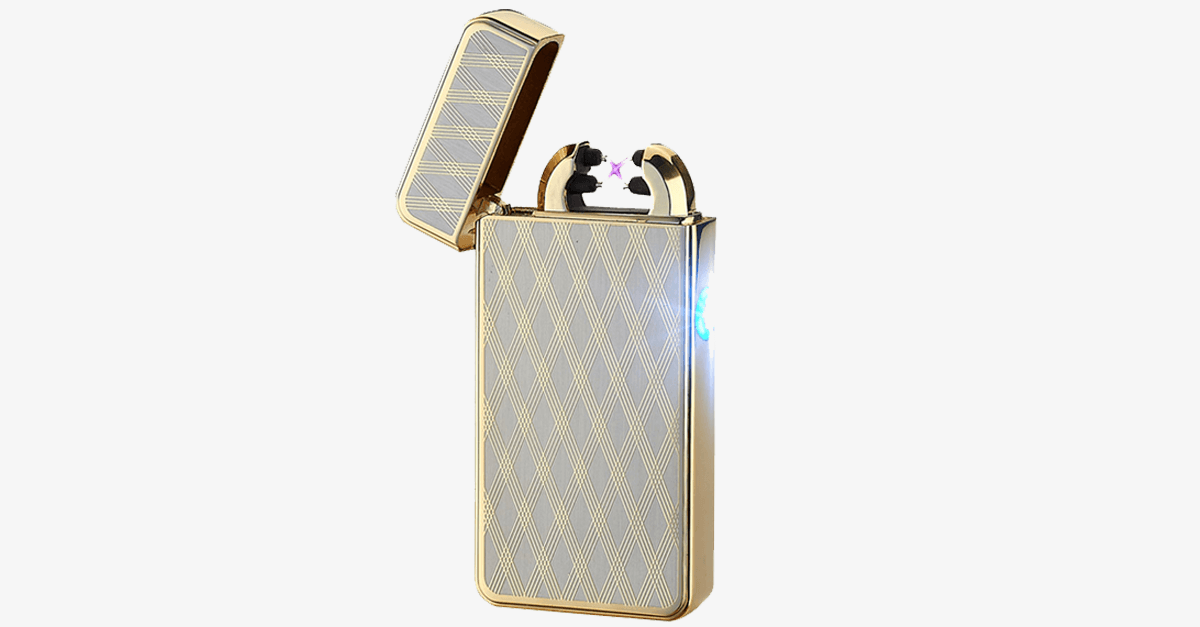 Golden Morning Rechargeable Windproof Lighter