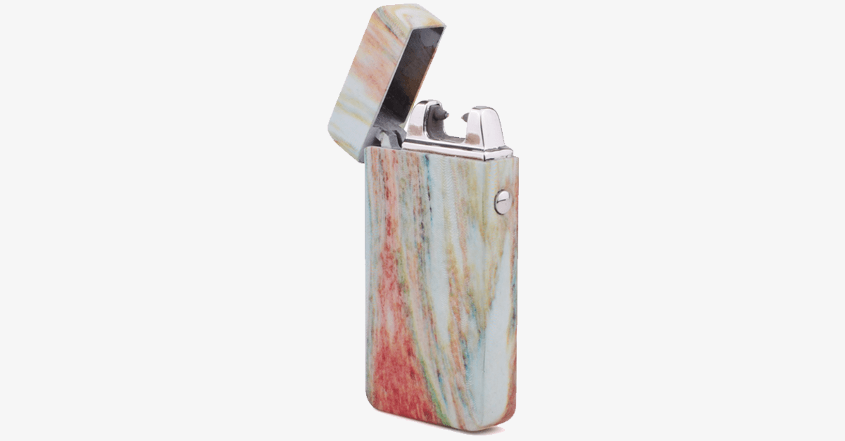 Marble Rechargeable Windproof Lighter