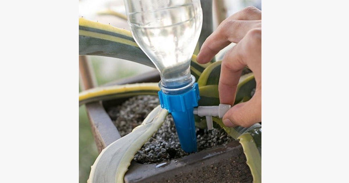 Adjustable Watering Dripper Irrigation Device