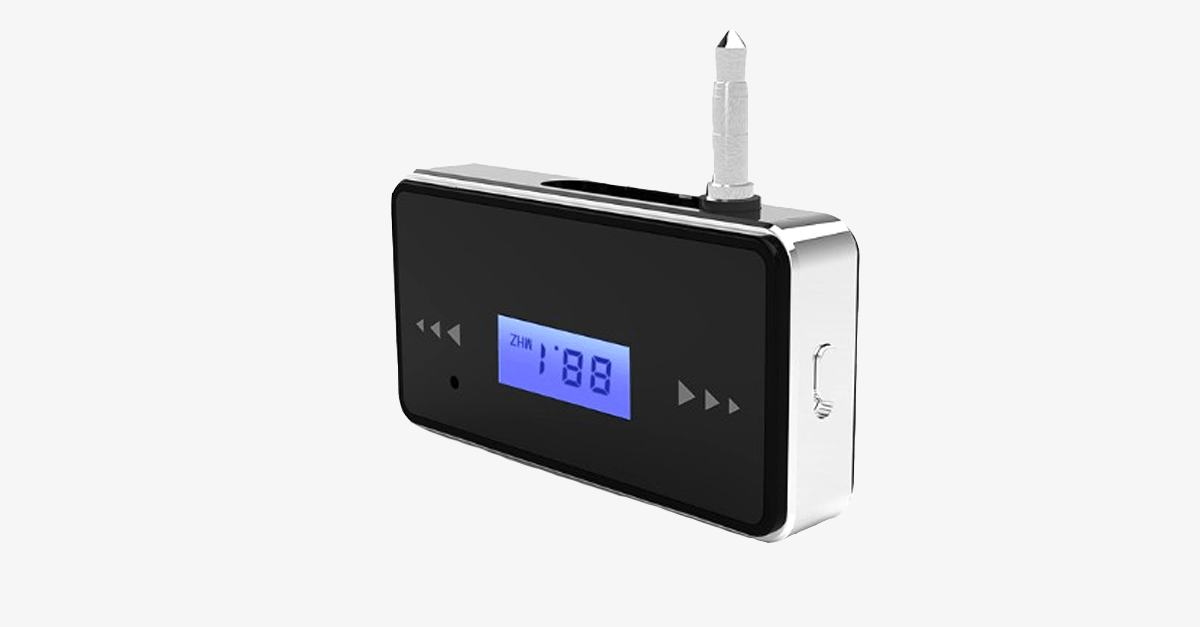 Car Stereo FM Transmitter – Play Your Favorite Music In Your Car!