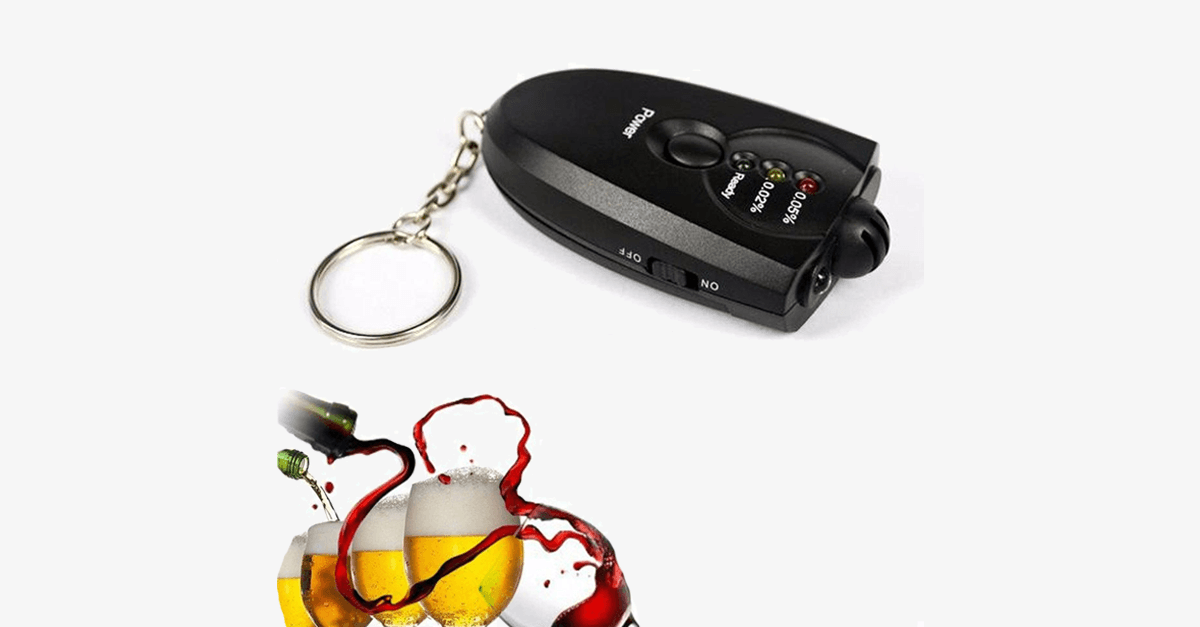 Portable Alcohol Breathalyzer - Keep Alcohol Consumption in Check!