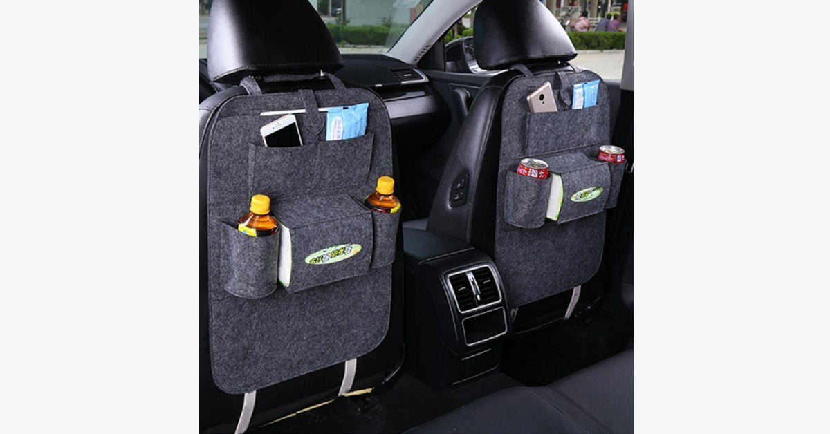 Back Seat Car Organizer - Clearing the Mess in Your Car