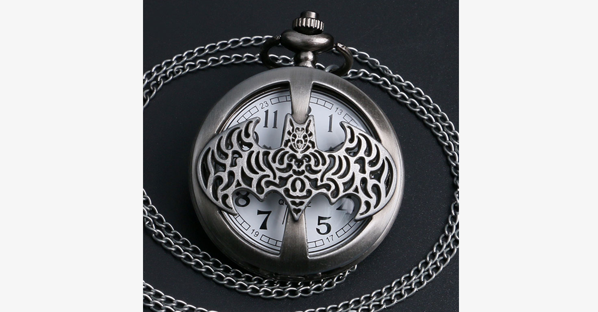 Batman Half Hunter Pocket Watch