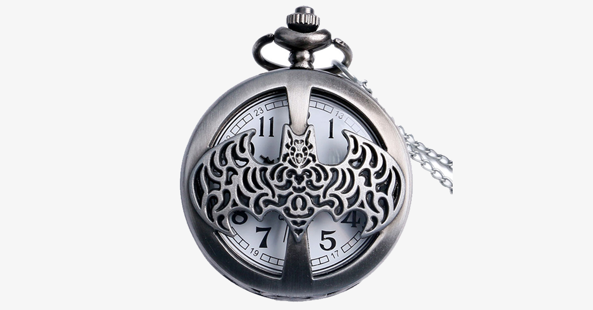 Batman Half Hunter Pocket Watch