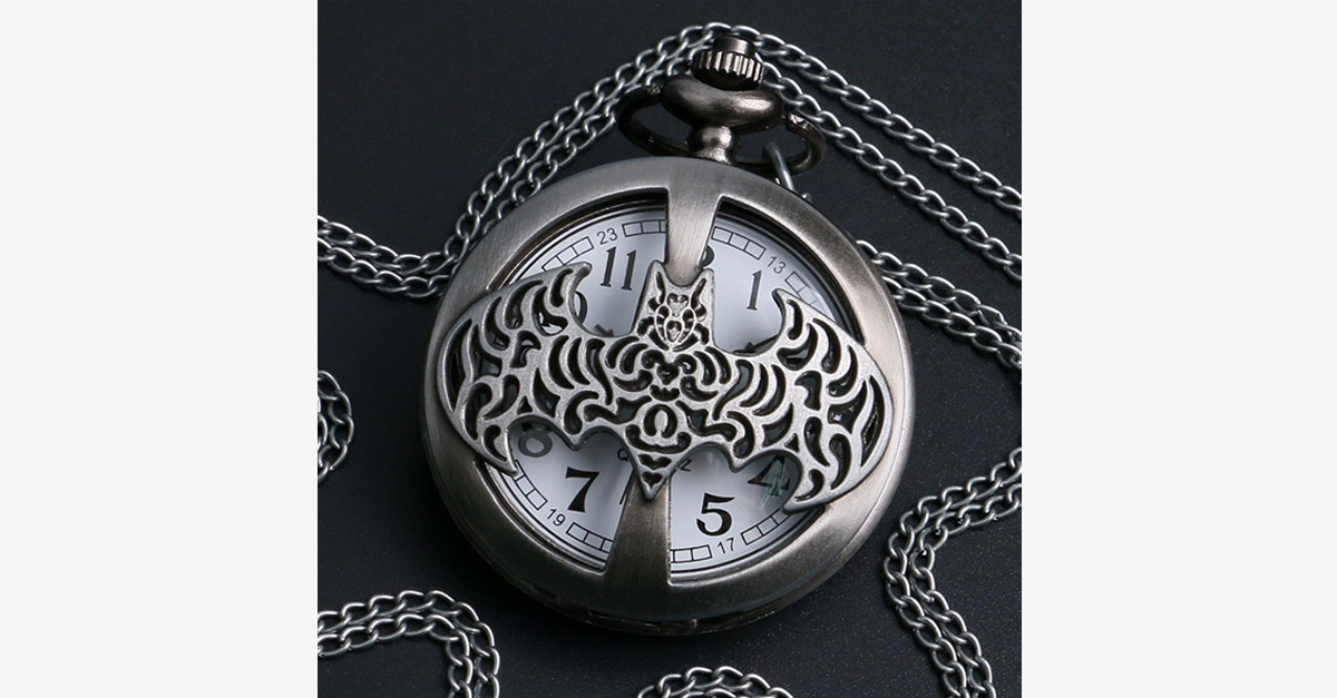 Batman Half Hunter Pocket Watch