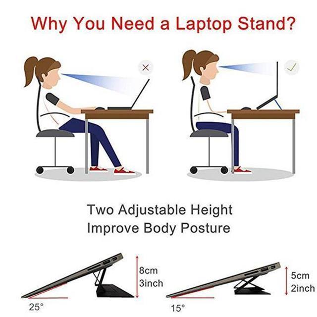 Invisible Portable Folding Laptop Stand