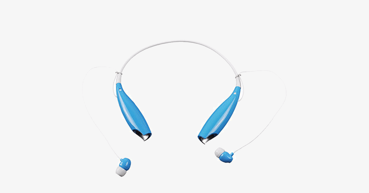 Water Resistant Bluetooth Behind-The-Neck Stereo Headset – Music to your ears!
