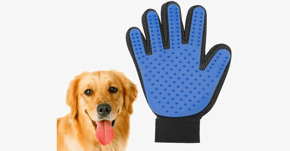 Magical Pet Touch Grooming Gloves