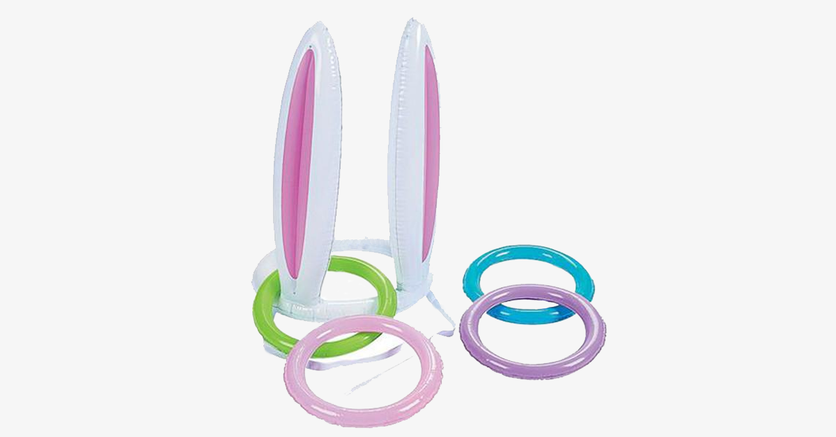 Inflatable Bunny Ears Hat