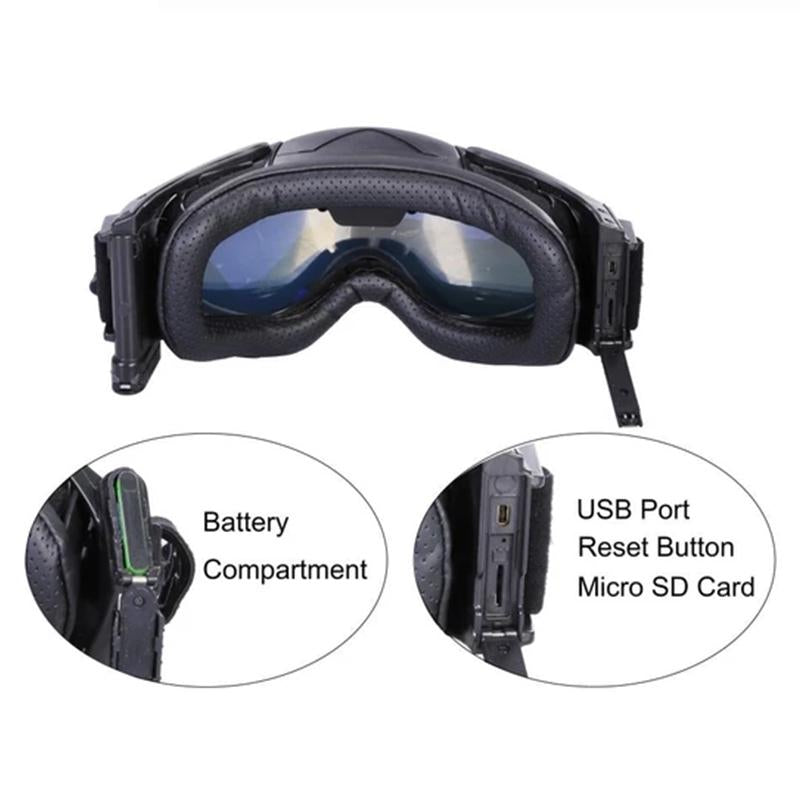 Camera Ski Goggles
