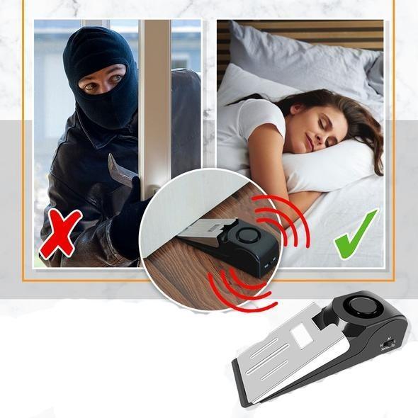 Door Stop Security Alarm