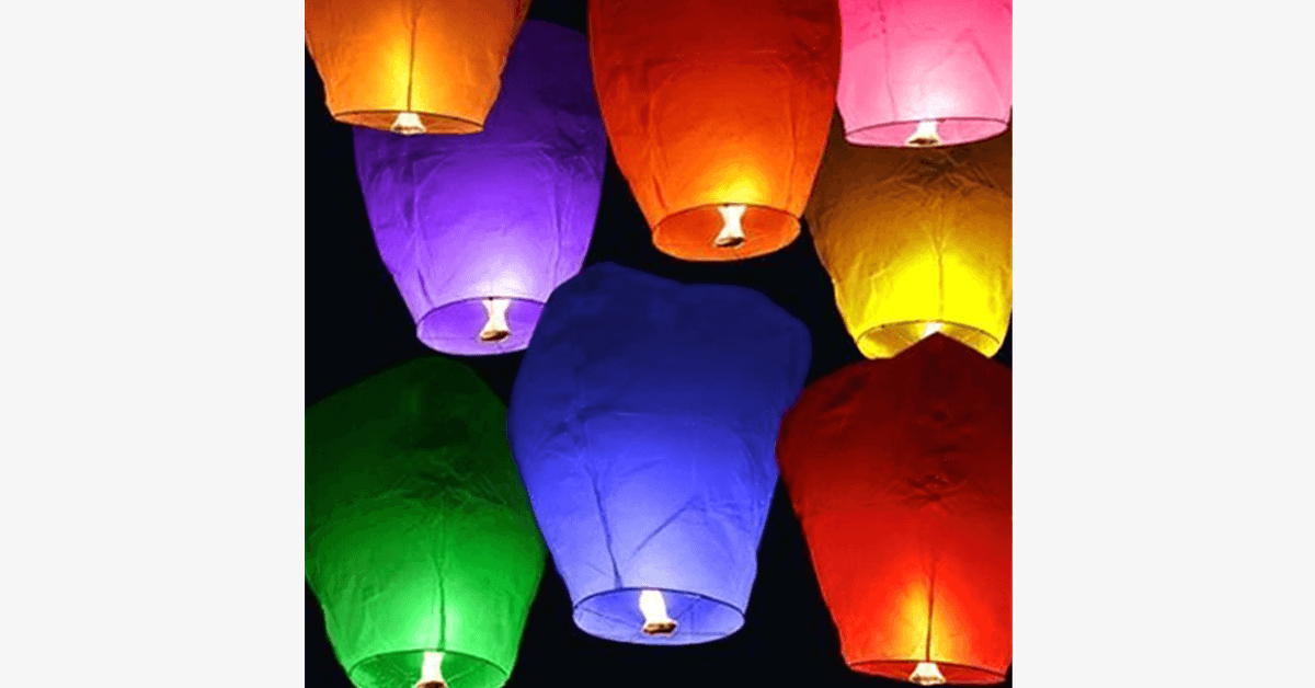 Colorful Chinese Lanterns – Light Up the Sky on Any Special Occasion!