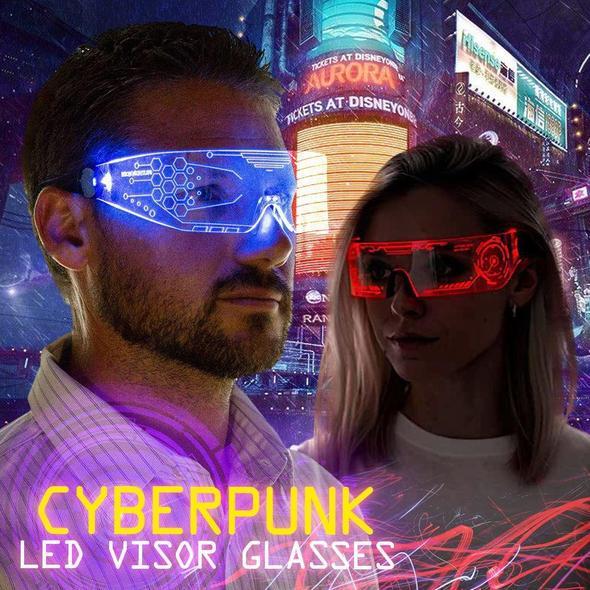 LED Cyber Glasses