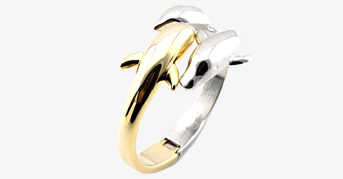 Dolphin Kiss Bangle