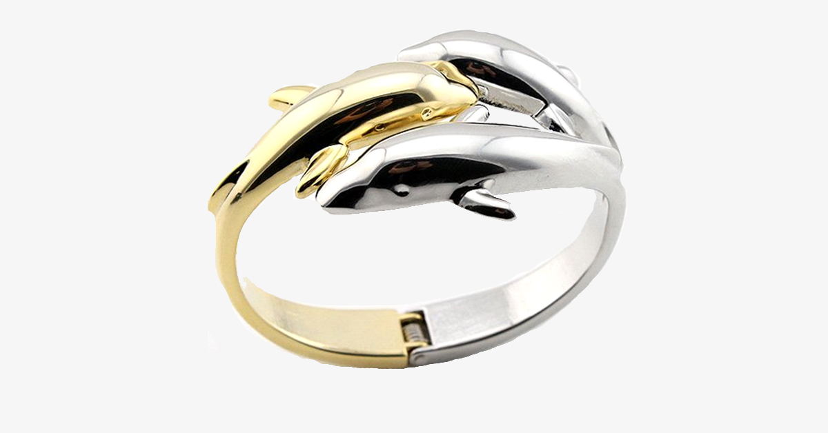 Dolphin Kiss Bangle