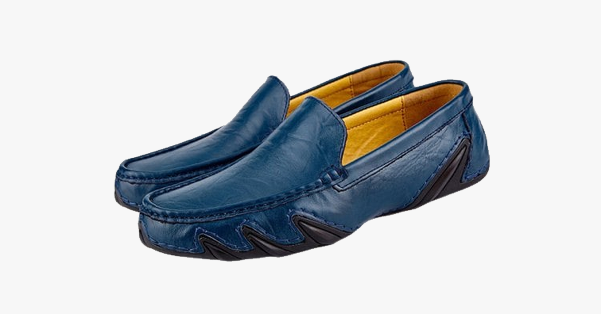Genuine Leather Loafers Casual Wear For Men