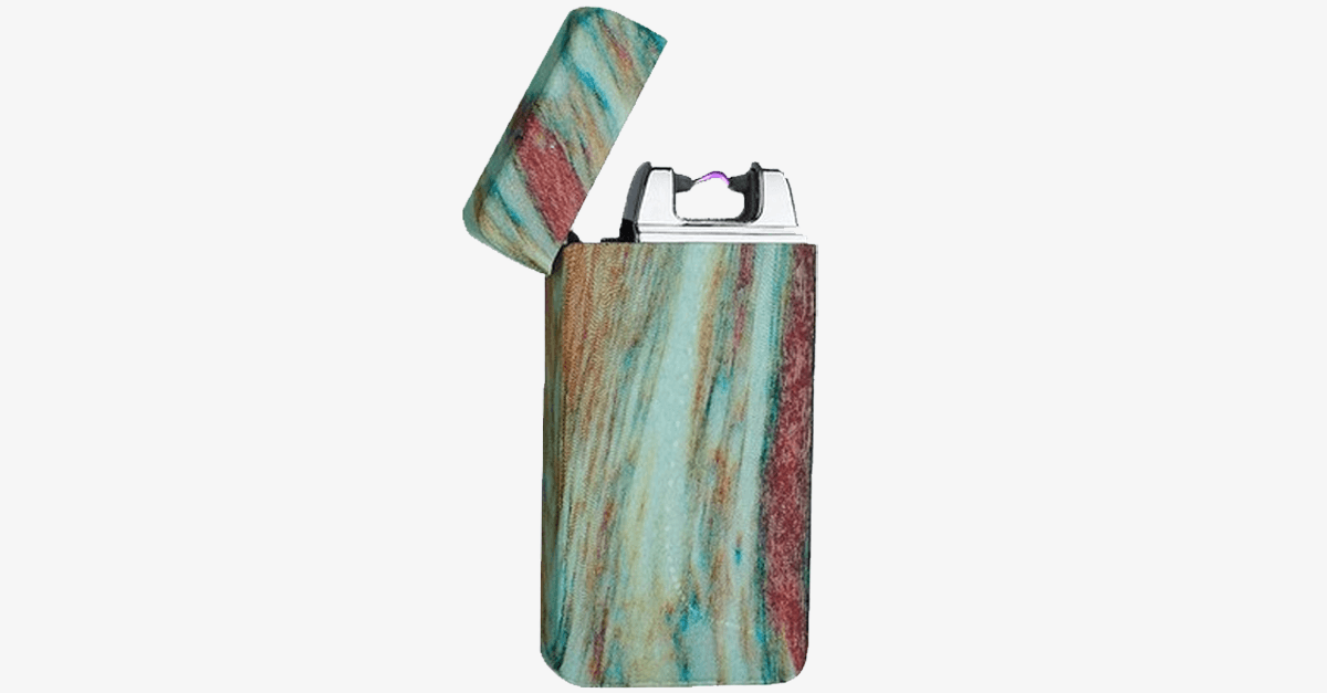 Earth Stone Rechargeable Windproof Lighter
