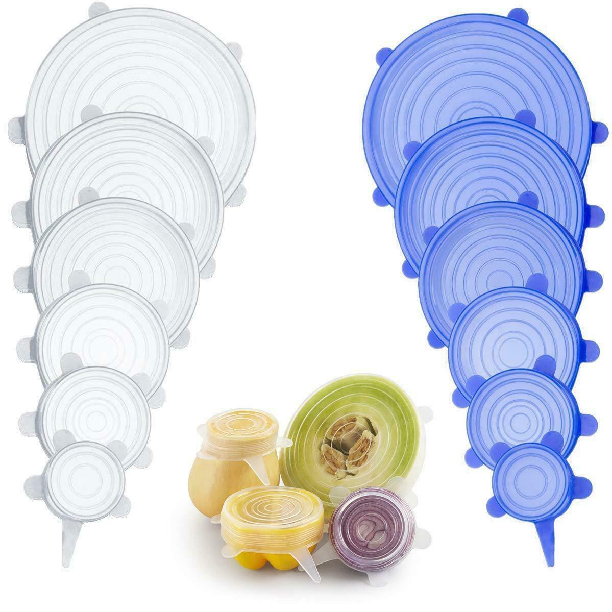 Verde™ 6 Pack Stretch & Seal Silicone Lids