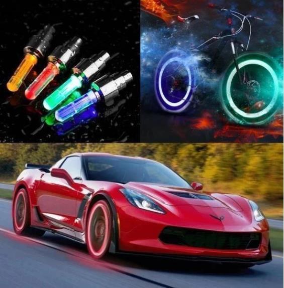 Waterproof Led Wheel Lights（2 PCS）