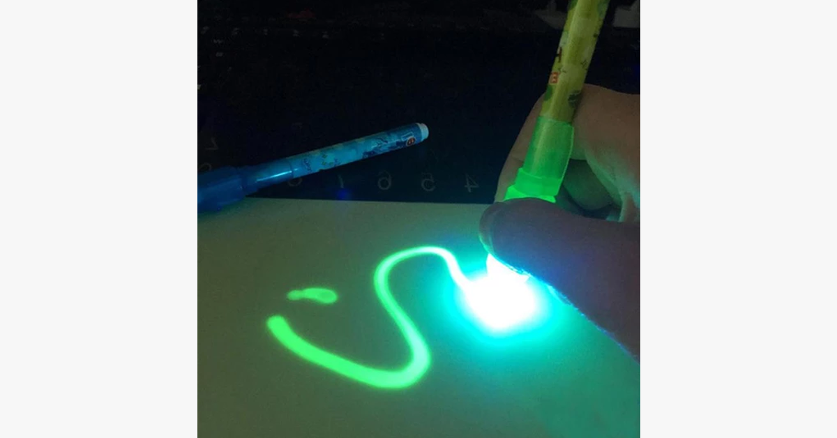 Draw With Light - For hours of fun for your kids!