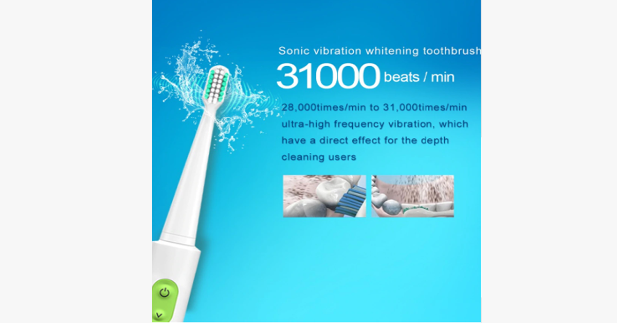 Electric Toothbrush Rechargeable USB