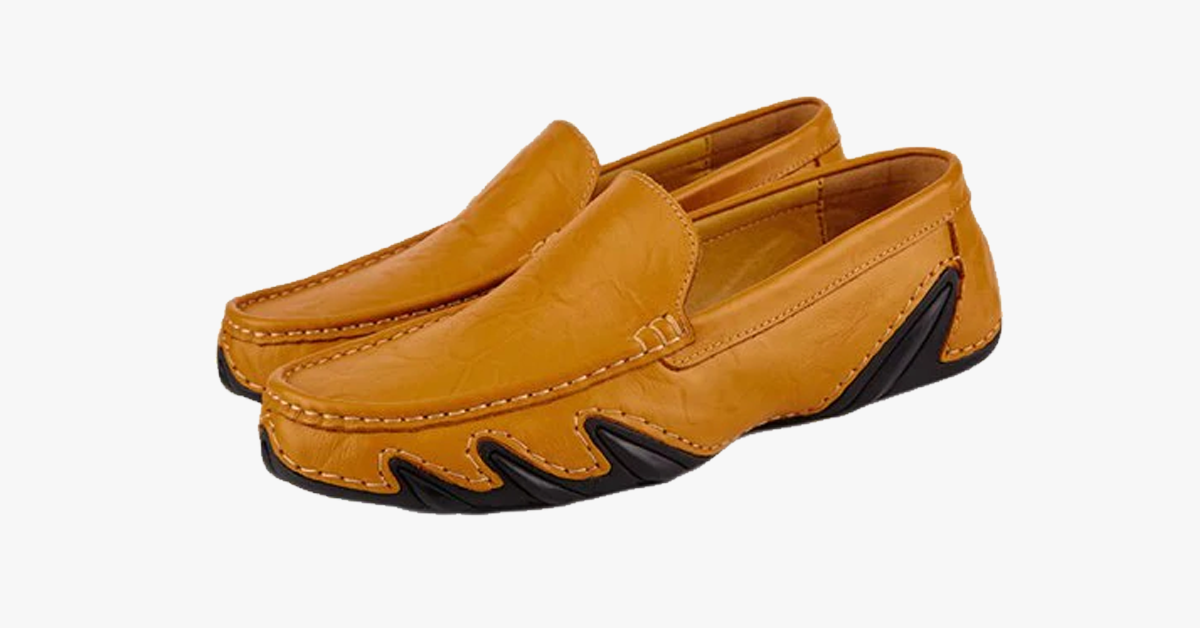 Genuine Leather Loafers Casual Wear For Men