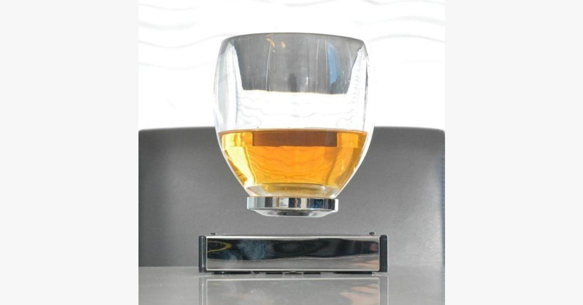 Interesting Smart Levitating Cocktail Glass – Upgrade Your Drinking Game!