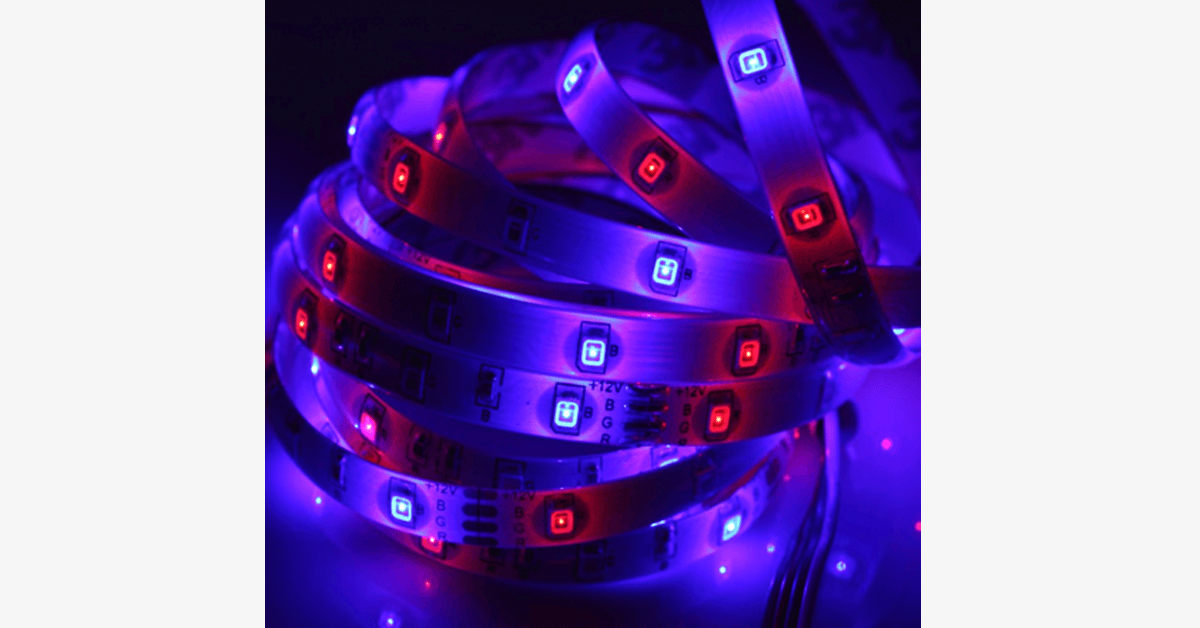 Strip LED Lights – Waterproof Remote Control Beautiful Lights