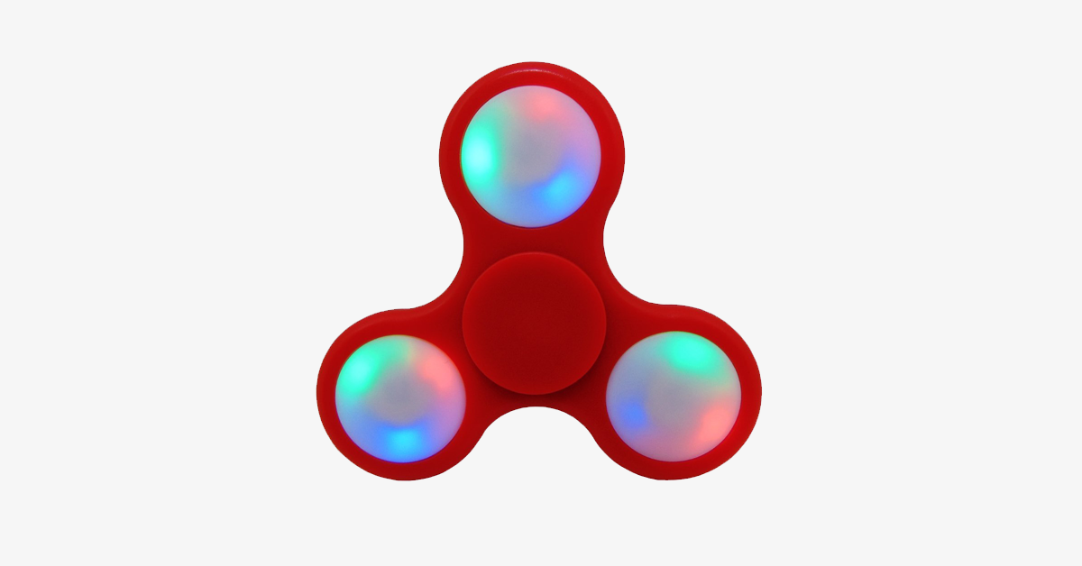 Fidget Spinner with LED – Let’s Spin!