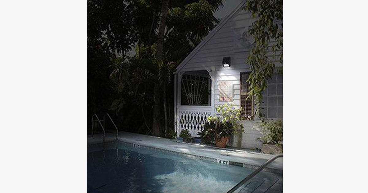 Solar LED Sensor Wall Light – Do Your Bit For the Environment and Increase the Security At Your Place