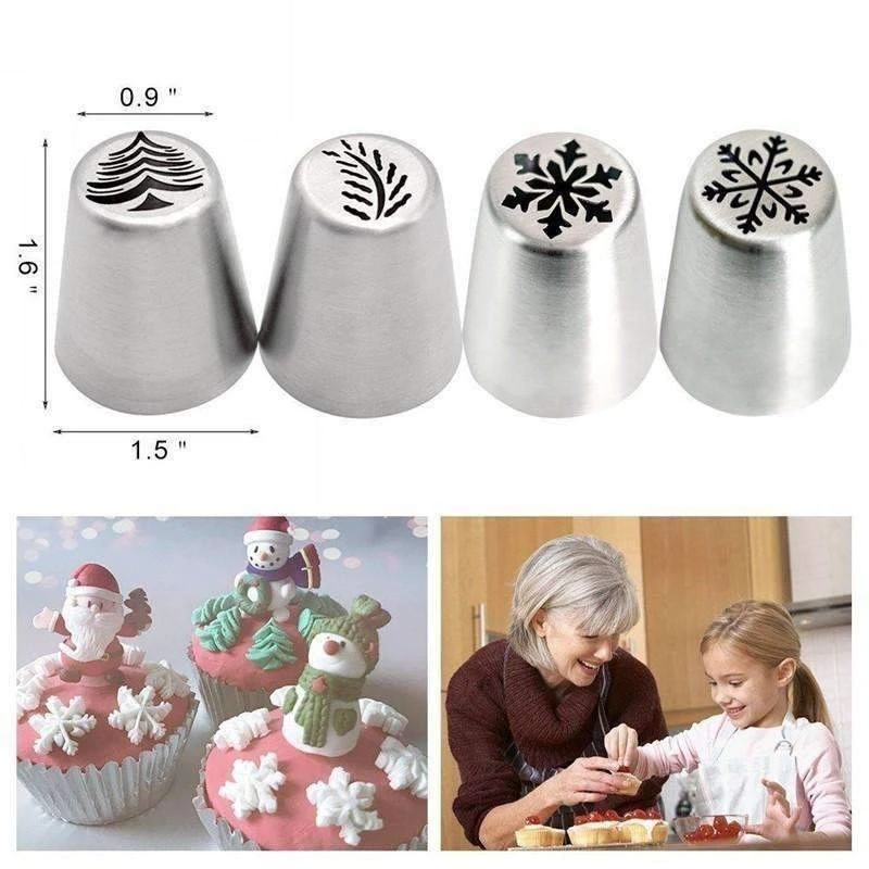 MERRYDECO CHRISTMAS PIPING NOZZLES KIT