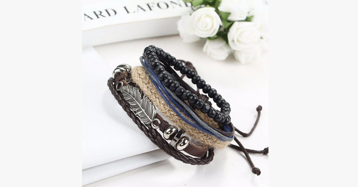 Multi-Layer Beads Leather Bracelet – An Accessory for Your Wrist, You Won’t Forget