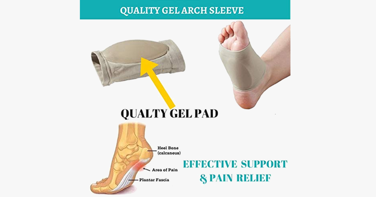 Plantar Fasciitis Therapy Wrap & Arch Sleeve