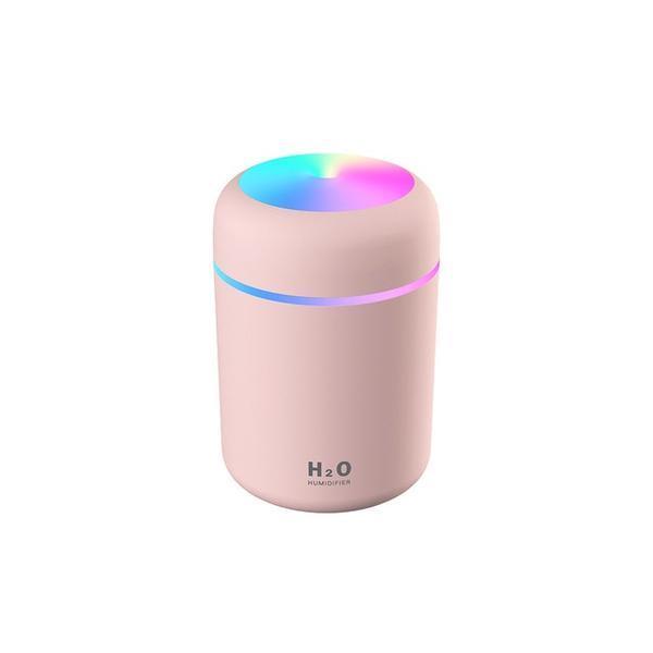 Portable H2O Ultrasonic Air Humidifier with Romantic Light